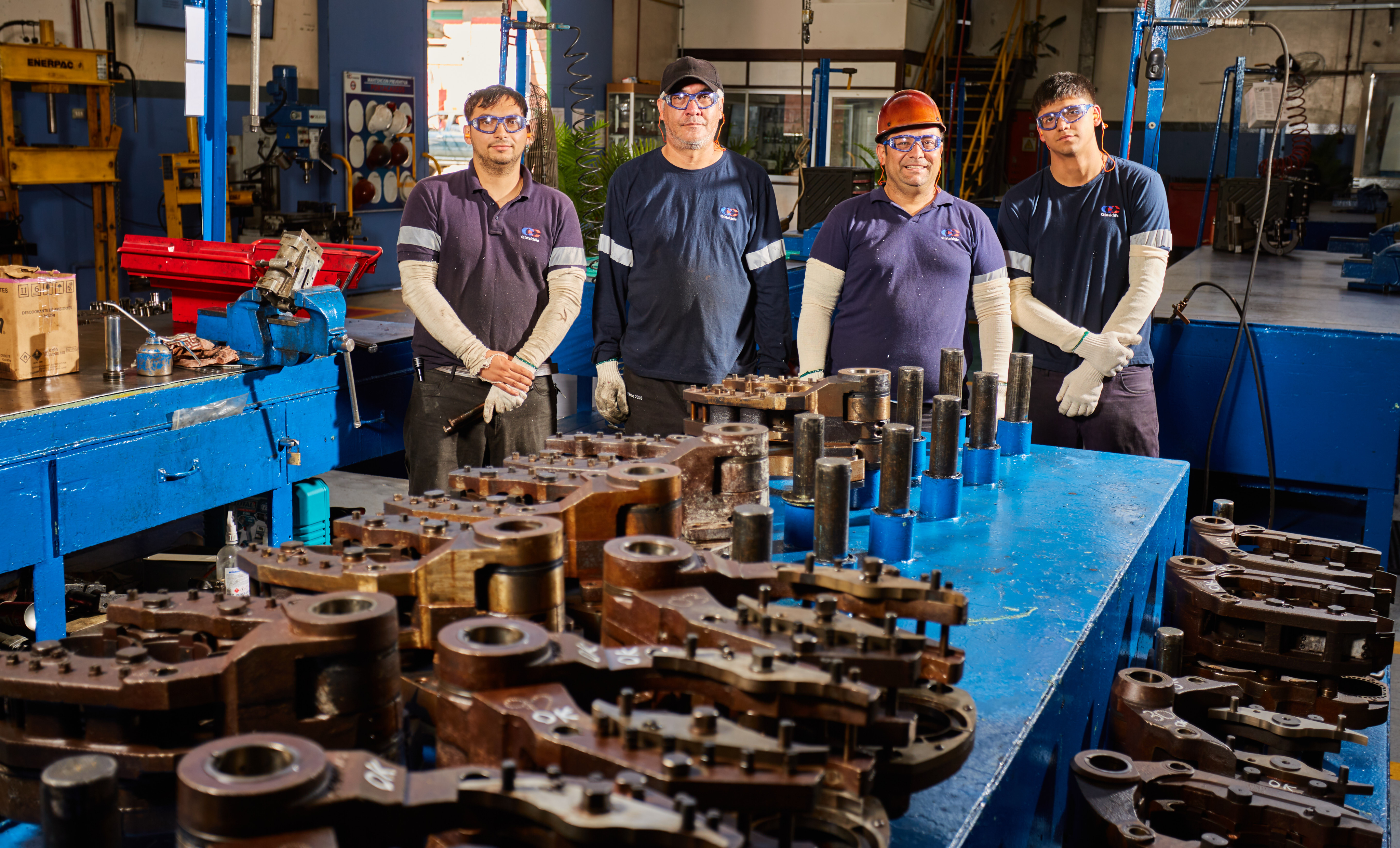 Equipo de trabajo CristalChile